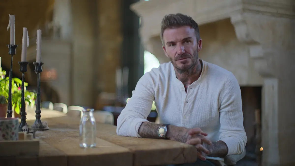 Foto: David Beckham dalam Serial BECKHAM (dok. Netflix)