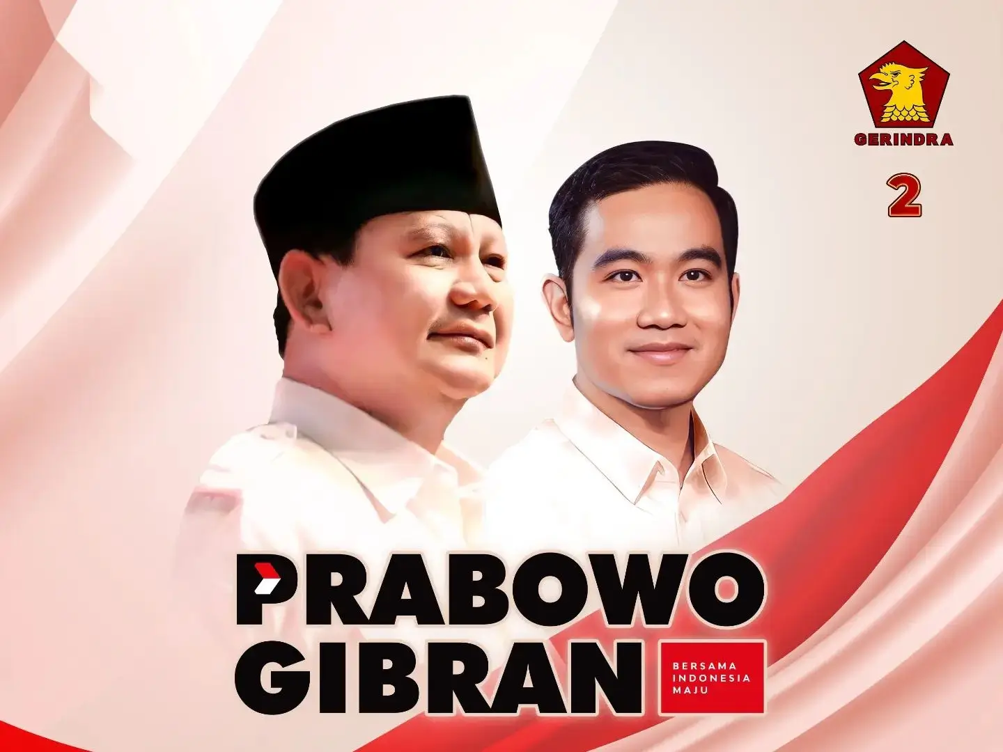 KIM umumkan Gibran Rakabuming Raka sebagai bakal cawapres pendaming Prabowo pada Pilpres 2024. (Foto: Instagram/gerindra)