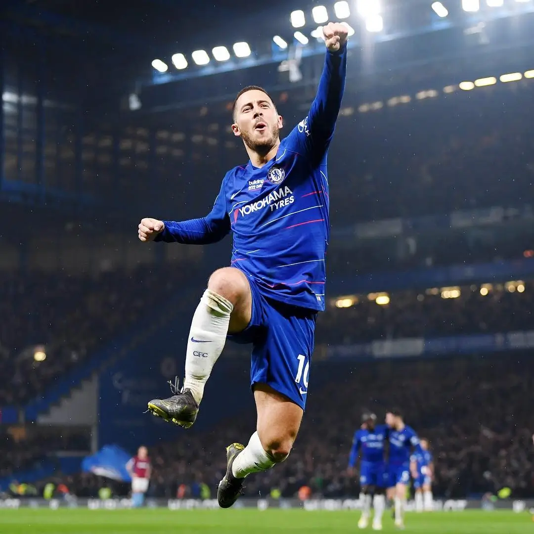 Masa keemasan Eden Hazard berlangsung di Chelsea pada 2012-2019. Foto: Instagram Eden Hazard.