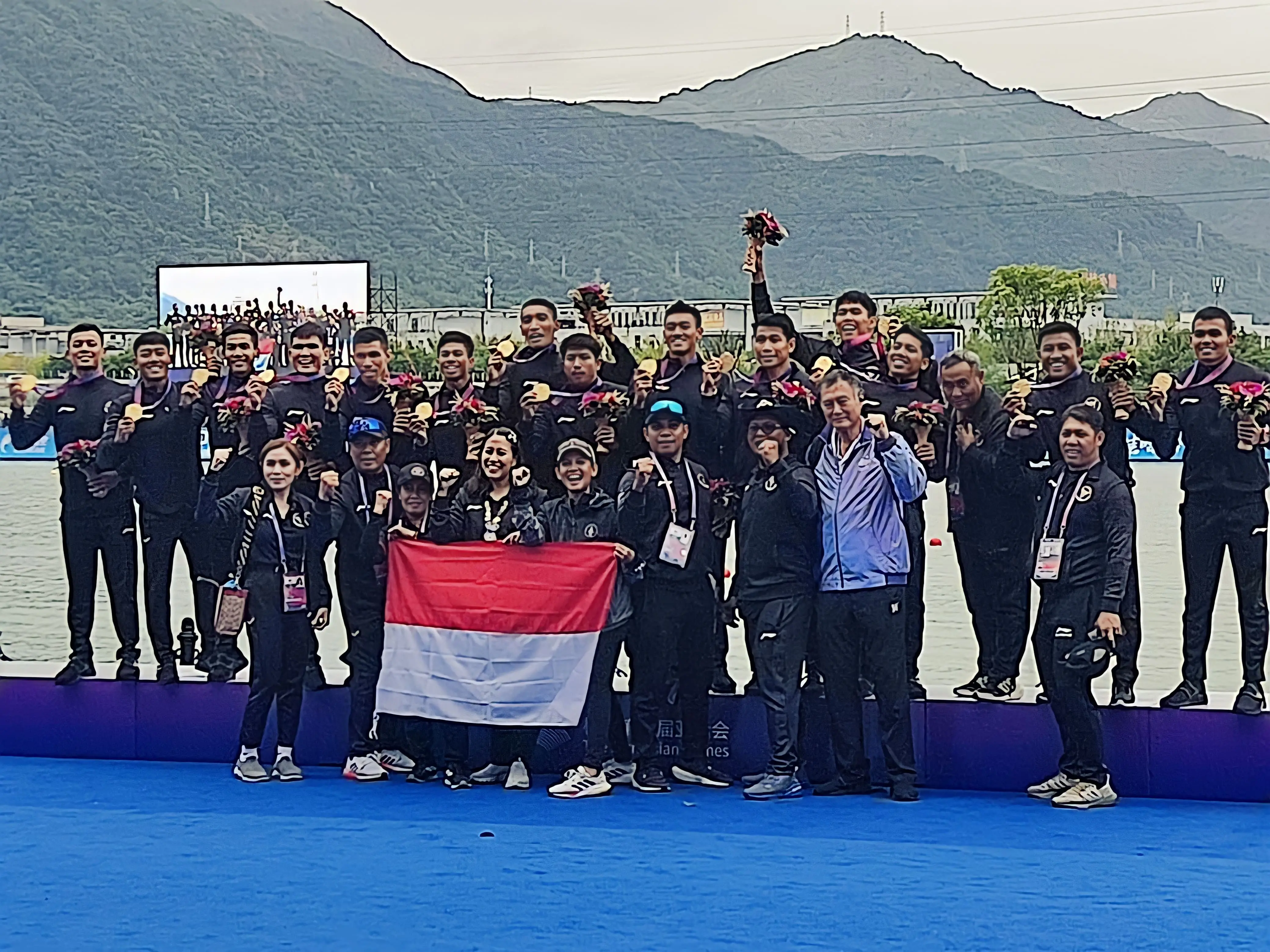 Indonesia meraih tujuh medali emas Asian Games 2022 sejauh ini. (Foto: Istimewa)