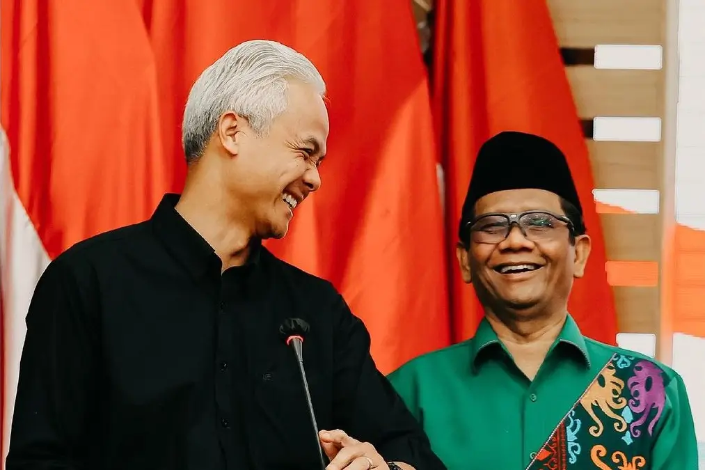 Pasangan bakal capres-cawapres Ganjar Pranowo dan Mahfud MD. (Foto: Instagram/ganjar_pranowo)
