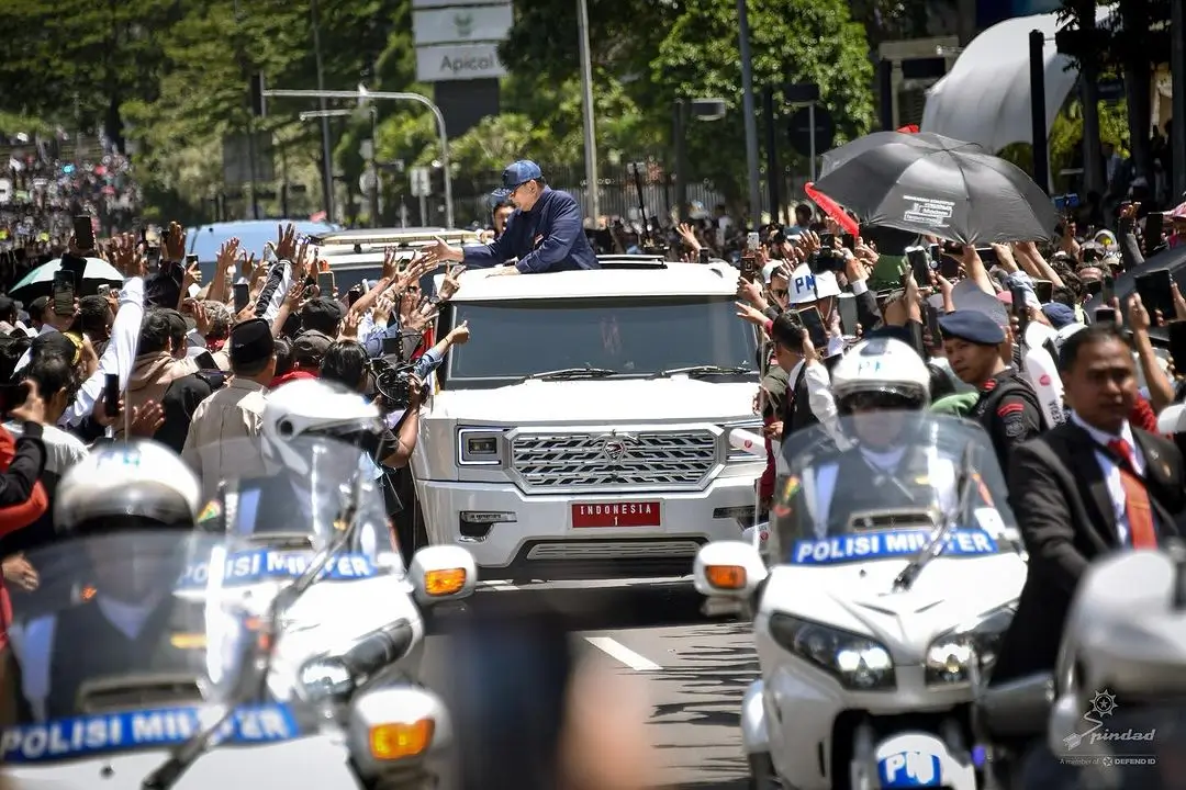 Menilik Pindad MV3 Garuda Limousine yang Antar Presiden Prabowo ke Istana Negara Usai Pelantikan