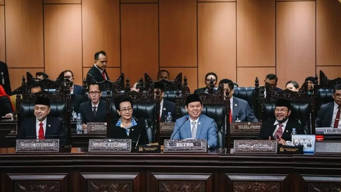 Puan Maharani Kembali Jabat Ketua DPR RI  Sultan Najamudin Terpilih Pimpin DPD RI