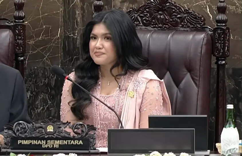 Larasati Moriska. (Foto: Tangkapan layar YouTube/MPRGOID)