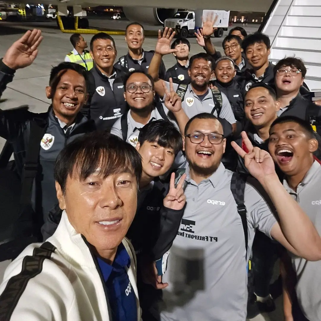 Pelatih Timnas Indonesia, Shin Tae-yong mau Tim Merah Putih menghajar Timnas Bahrain di Jakarta. Foto: Istimewa