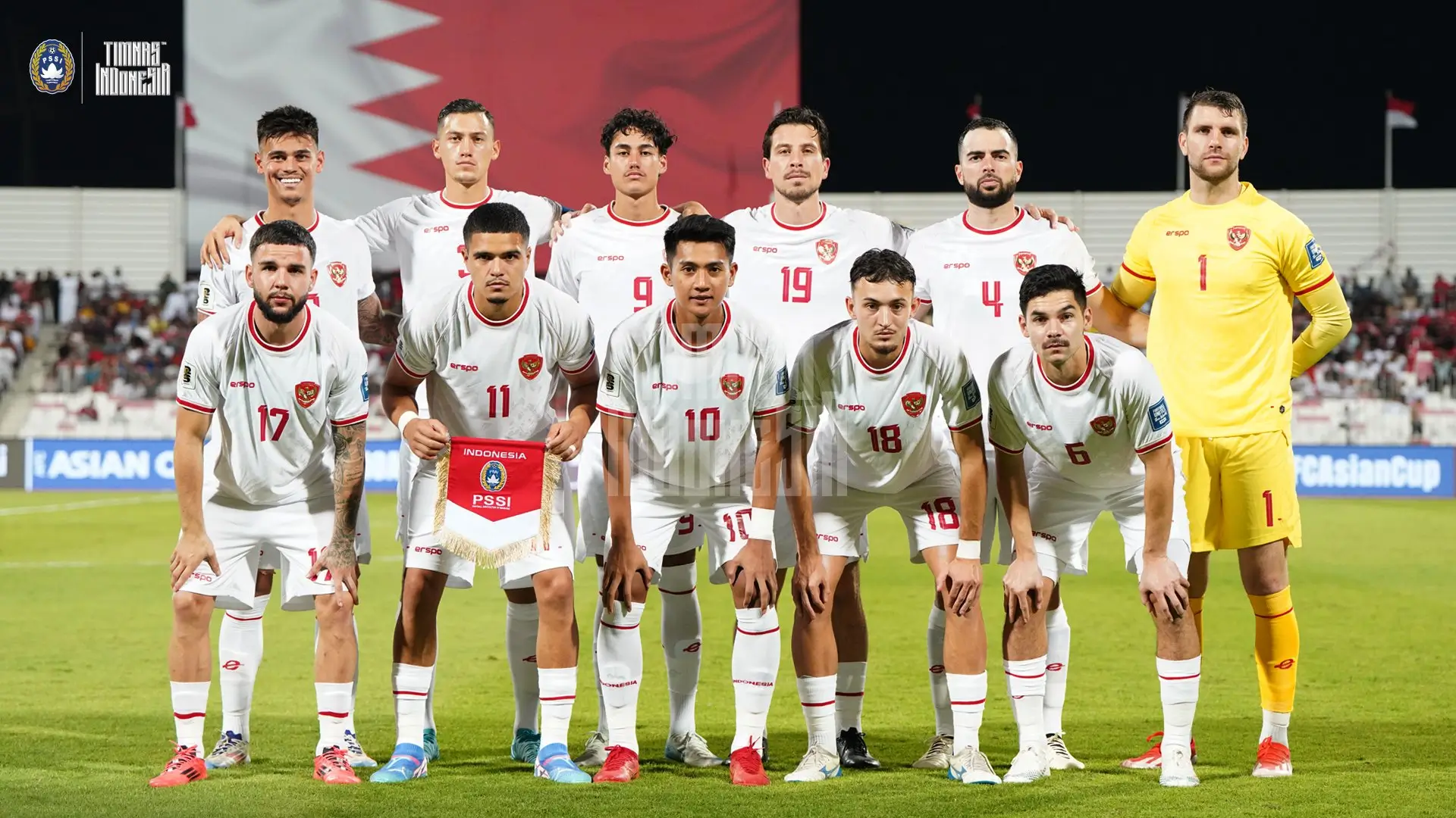 Timnas Indonesia hampir mengalahkan Timnas Bahrain di Putaran Ketiga Kualifikasi Piala Dunia 2026 Zona Asia. Foto: PSSI