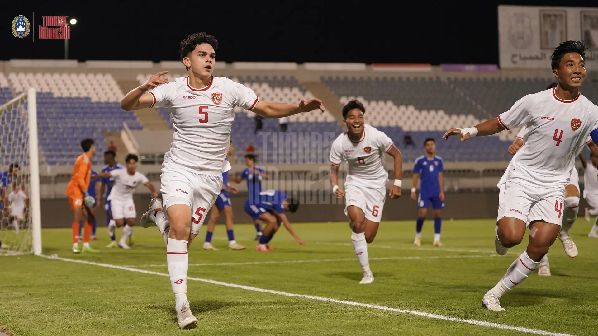 Timnas Indonesia U-17 menang 1-0 atas Timnas Kuwait U-17 di Kualifikasi Piala Asia 2025. Foto: Istimewa
