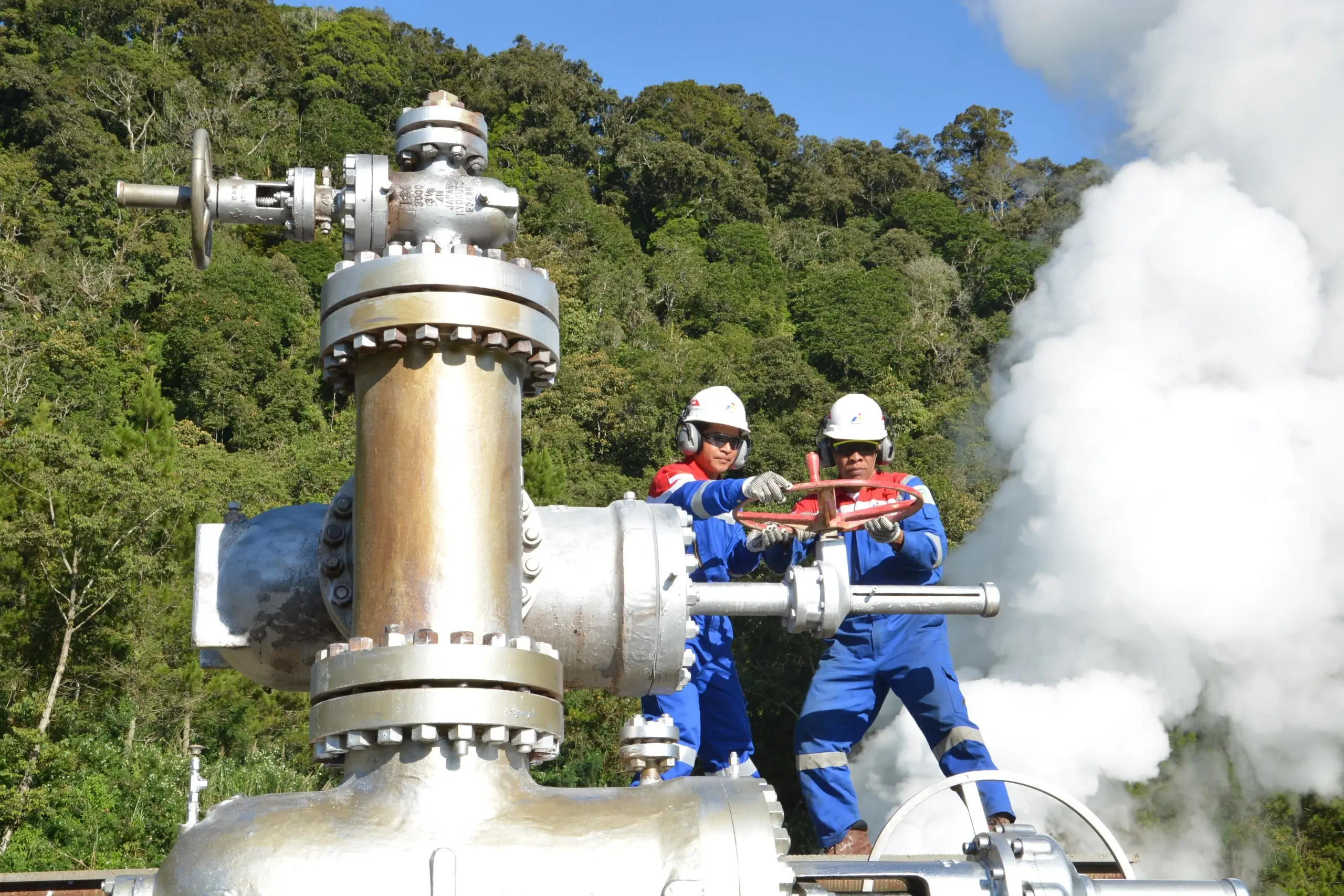 Pertamina mengelola 15 wilayah kerja panas bumi (WKP) dengan kapasitas terpasang 672 MW yang akan dinaikkan menjadi 1 GW dalam dua sampai tiga tahun ke depan. Dok. Pertamina