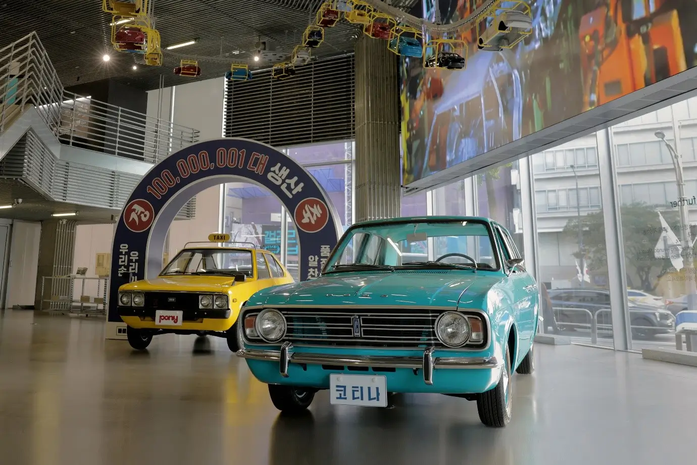 Cortina Mark 2, model pertama Hyundai Motor dan Pony, model pertama yang dikembangkan secara mandiri oleh Hyundai Motor. (Foto: Istimewa)