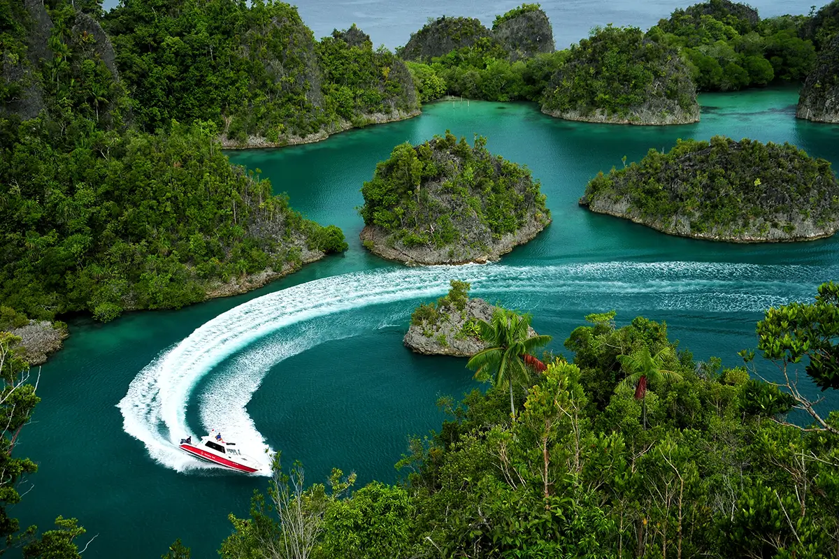Kepulauan Raja Ampat. (Foto:indonesia.travel)