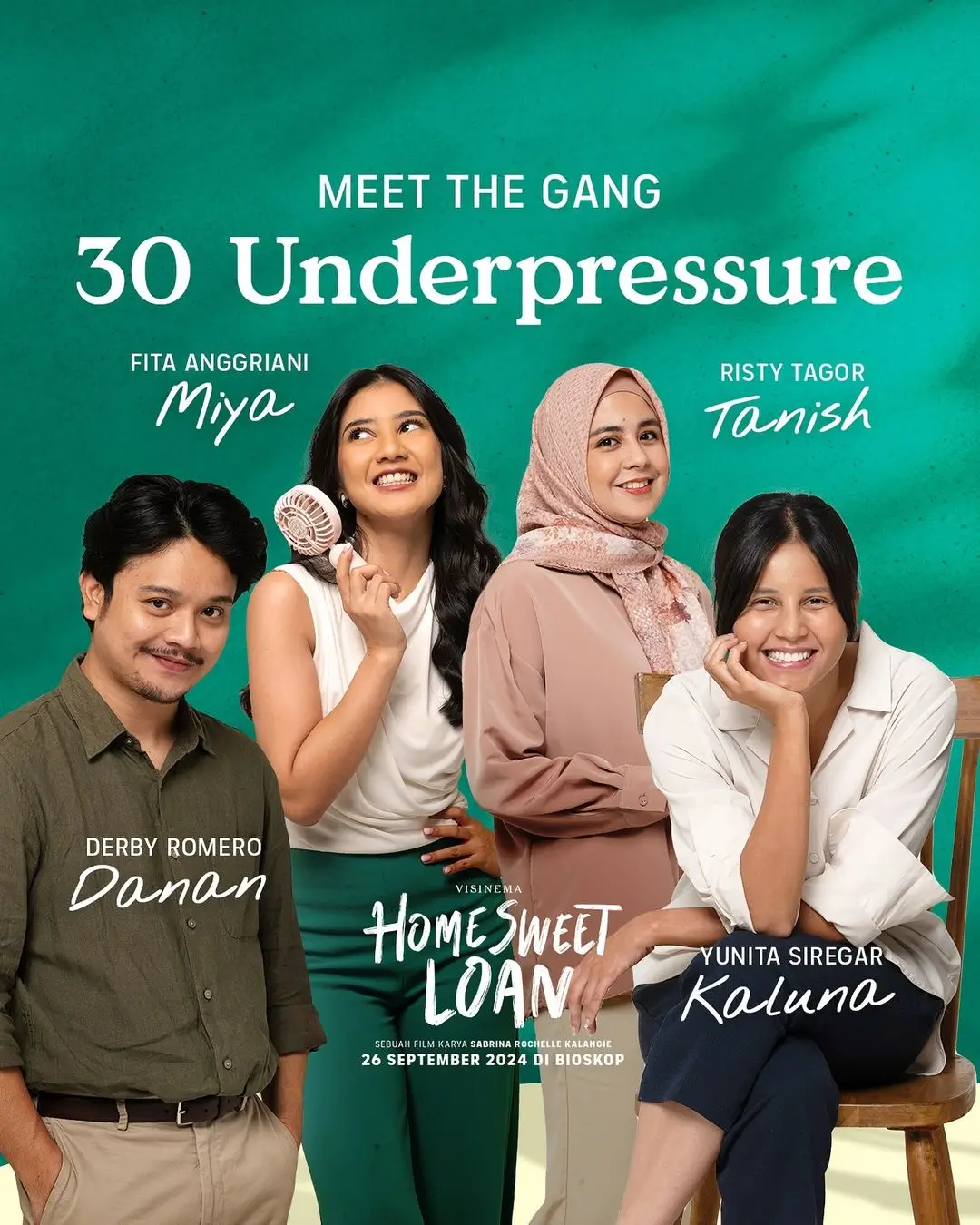 Lewat Film    Home Sweet Loan     Risty Tagor Comeback Layar Lebar Setelah 15 Tahun