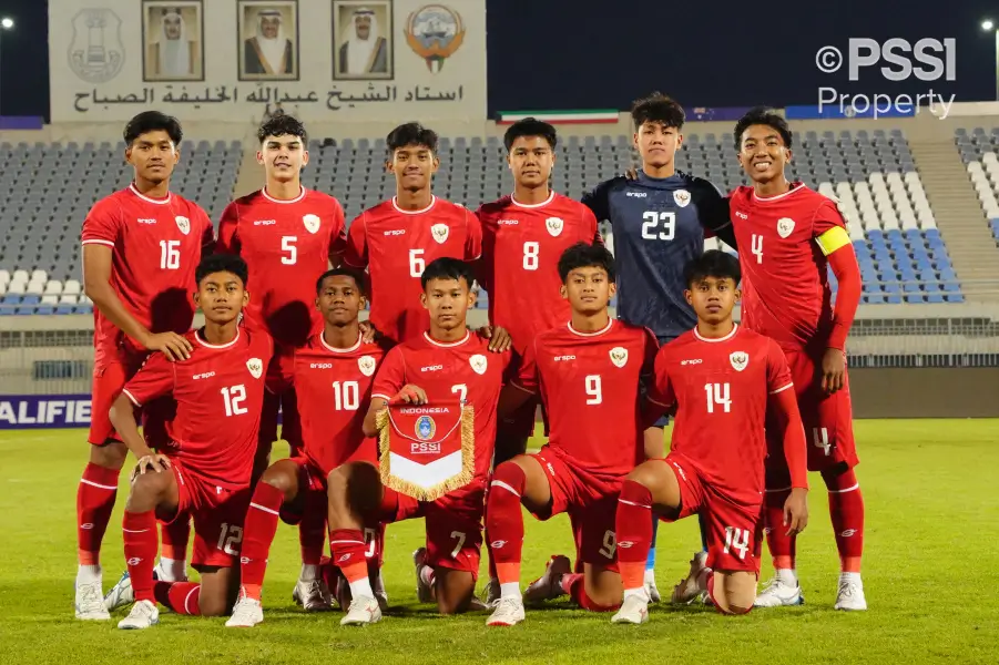 Timnas Indonesia U-17 lolos ke Piala Asia U-17 2025 di Arab Saudi. Foto: Istimewa