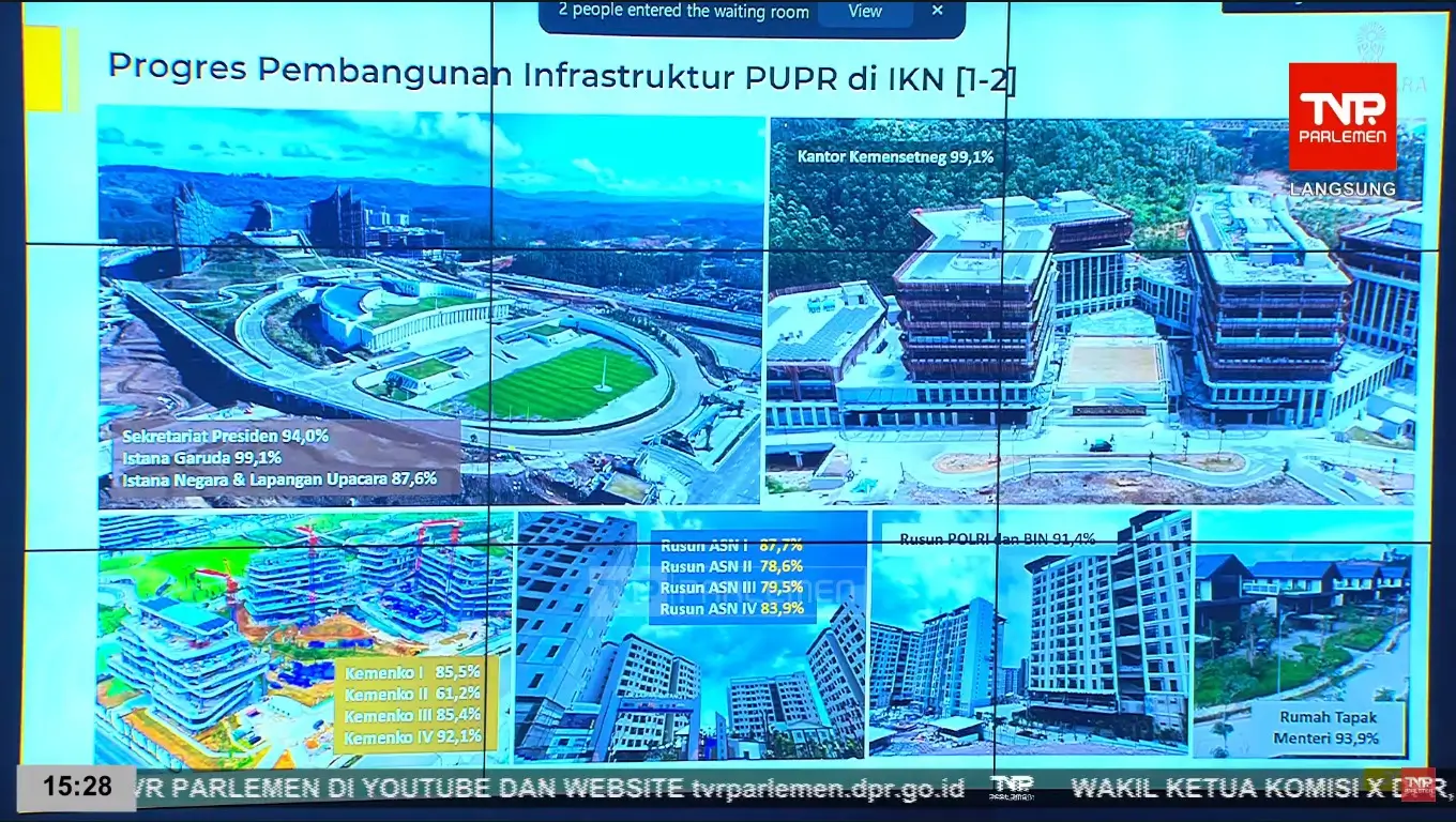 OIKN Jabarkan Kesiapan Infrastruktur IKN Menuju 2025  Banyak yang Sudah 100 Persen