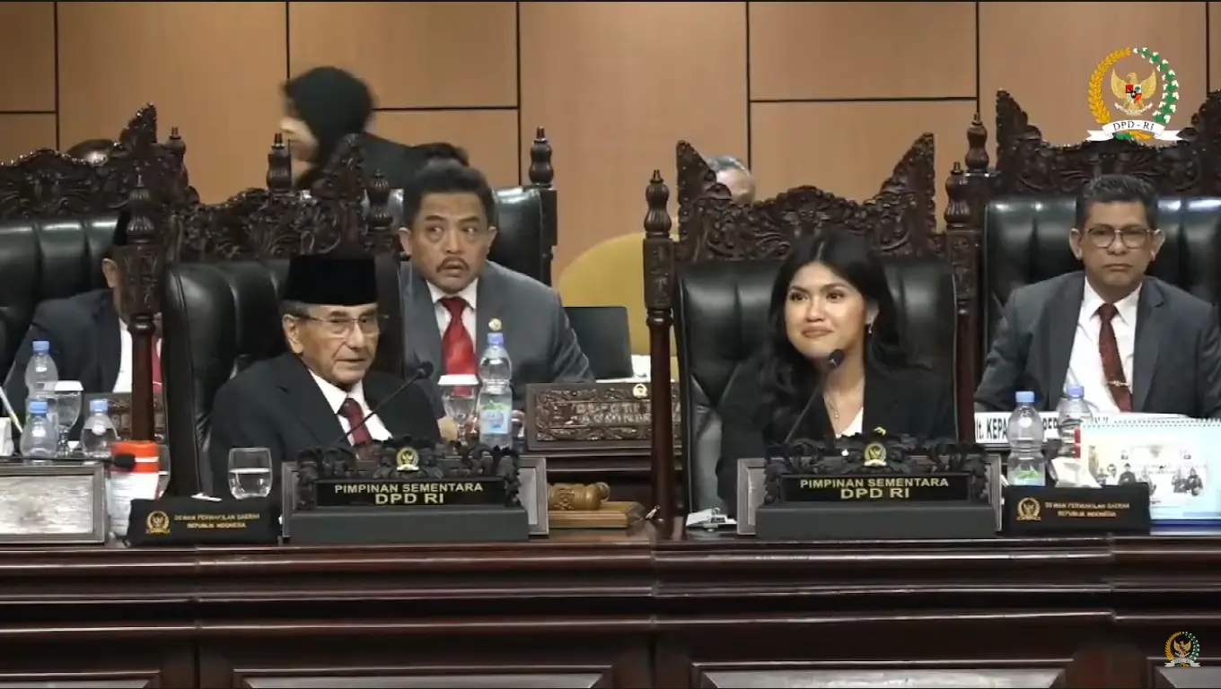 Cetak Sejarah  Larasati Moriska Jadi Anggota DPD RI Termuda dengan Usia 22 Tahun