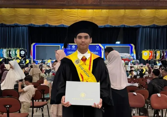 Rizky Aflaha. (Foto: ugm.ac.id/Dok. Rizky Aflaha)