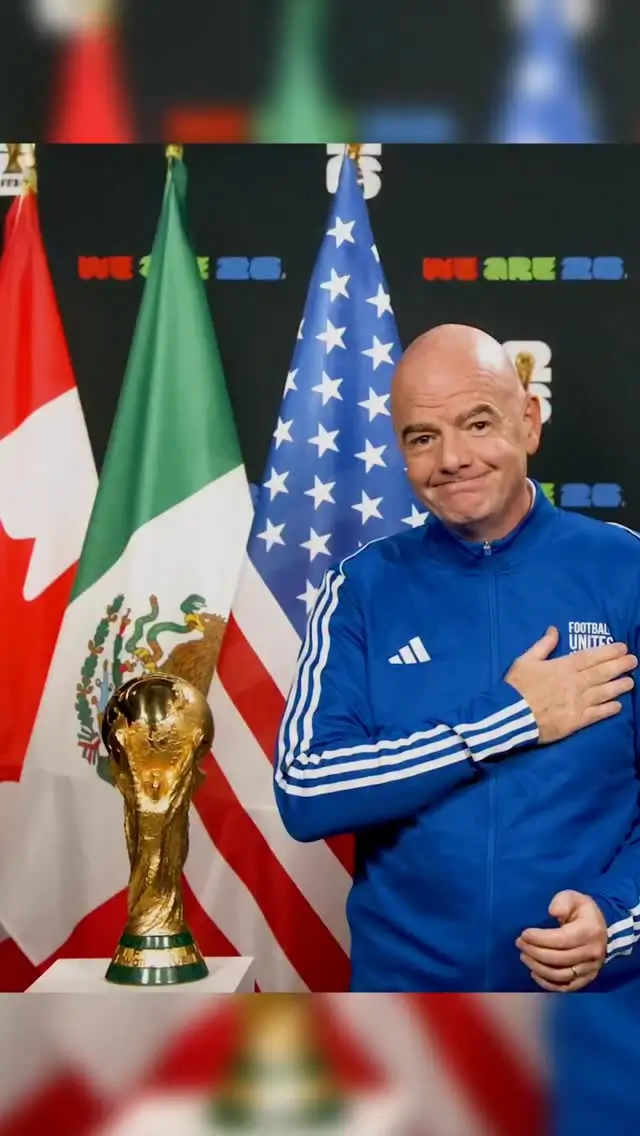 Presiden FIFA, Gianni Infantino menyerukan agar dunia sepak bola memiliki pikiran terbuka terkait waktu penyelenggaraan Piala Dunia di masa depan. Foto: Instagram Gianni Infantino