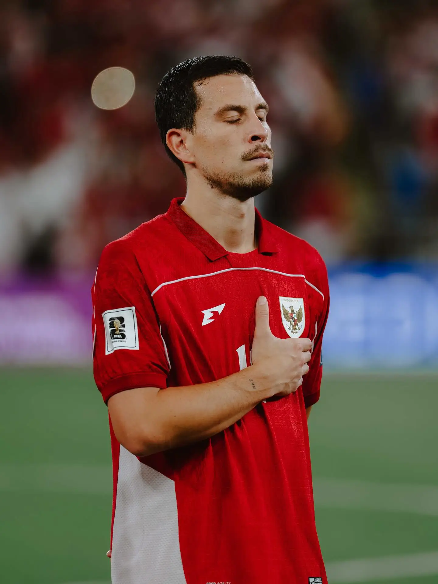 Thom Haye menulis pesan terbuka untuk fans Timnas Indonesia. Foto Instagram Thom Haye.