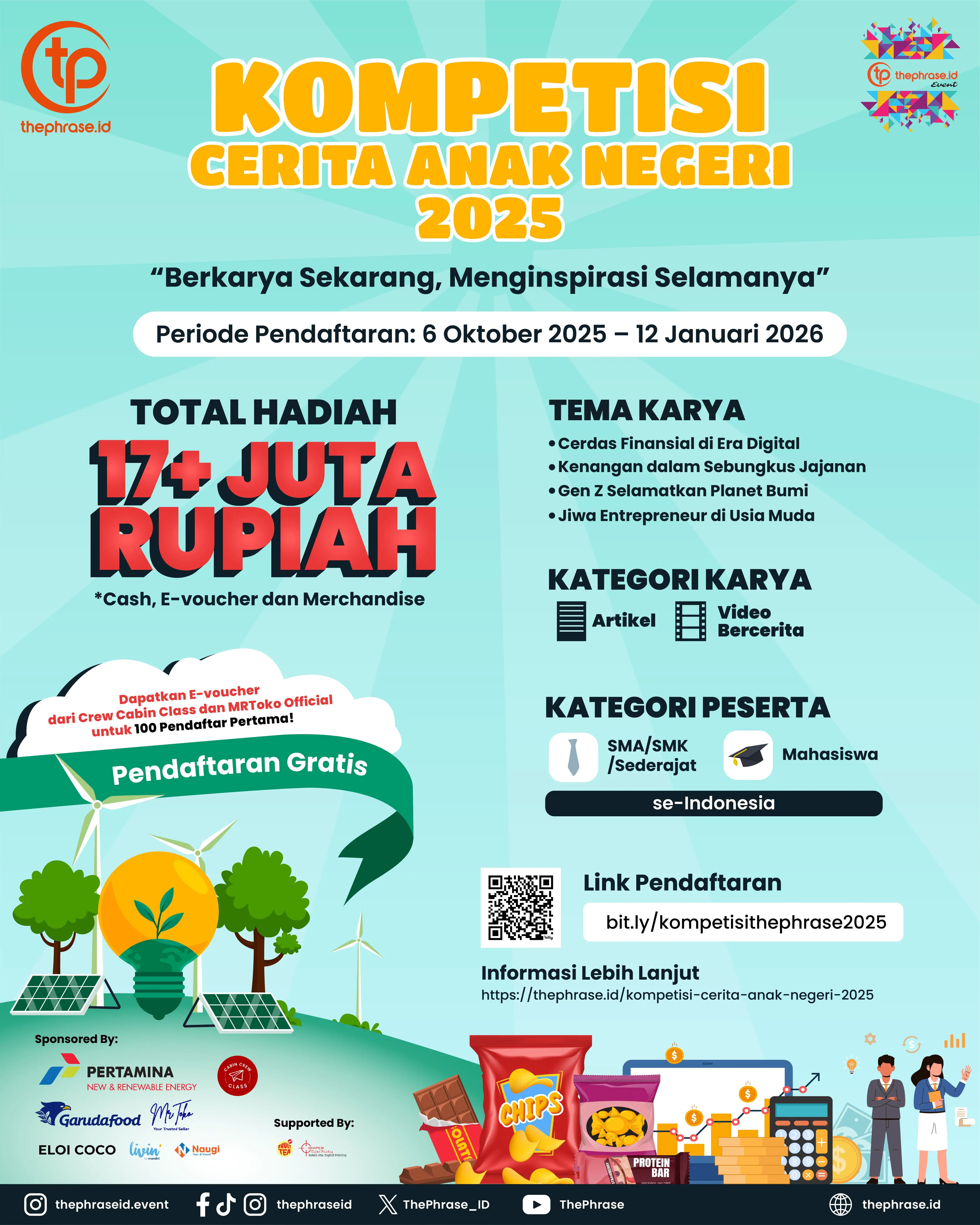 Thephrase ads Homepage - Kompetisi