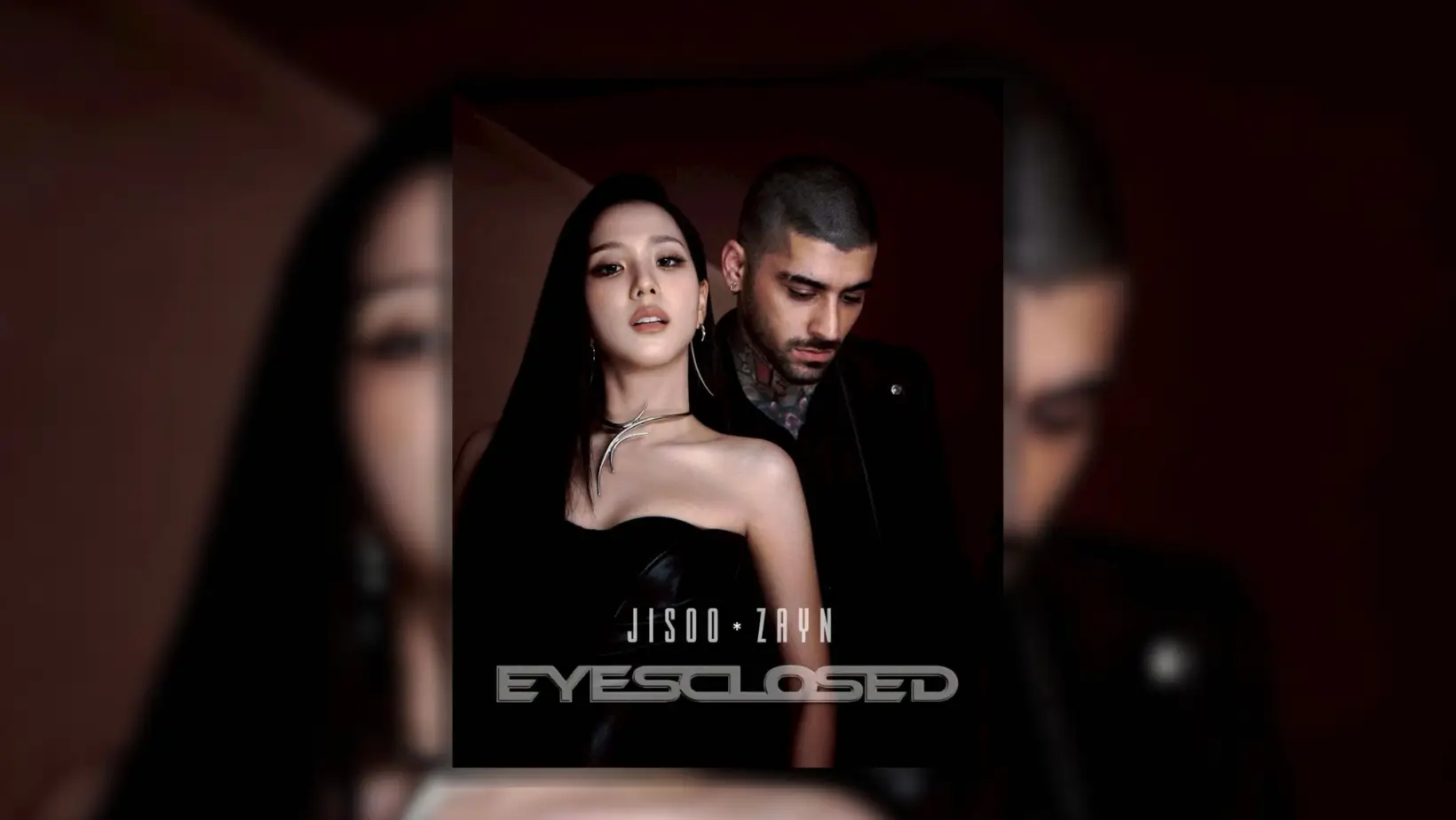 Poster kolaborasi Jisoo dan Zayn Malik. (Foto: Instagram/sooyaaa__)
