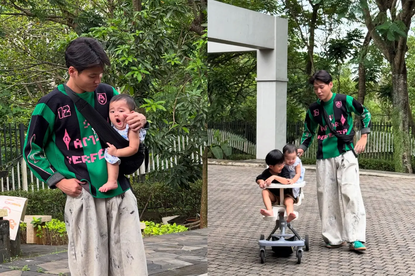 6 Inspirasi Outfit Bapak Bapak Stylish ala Na Daehoon  Bapak Tiga Anak yang Tetap Modis