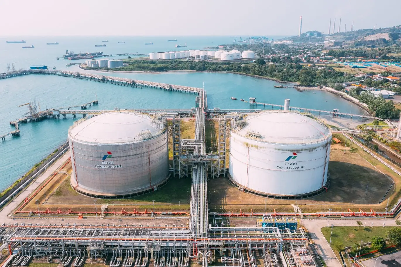 Terminal LPG Tanjung Sekong  Tulang Punggung 40 Persen Kebutuhan LPG Nasional
