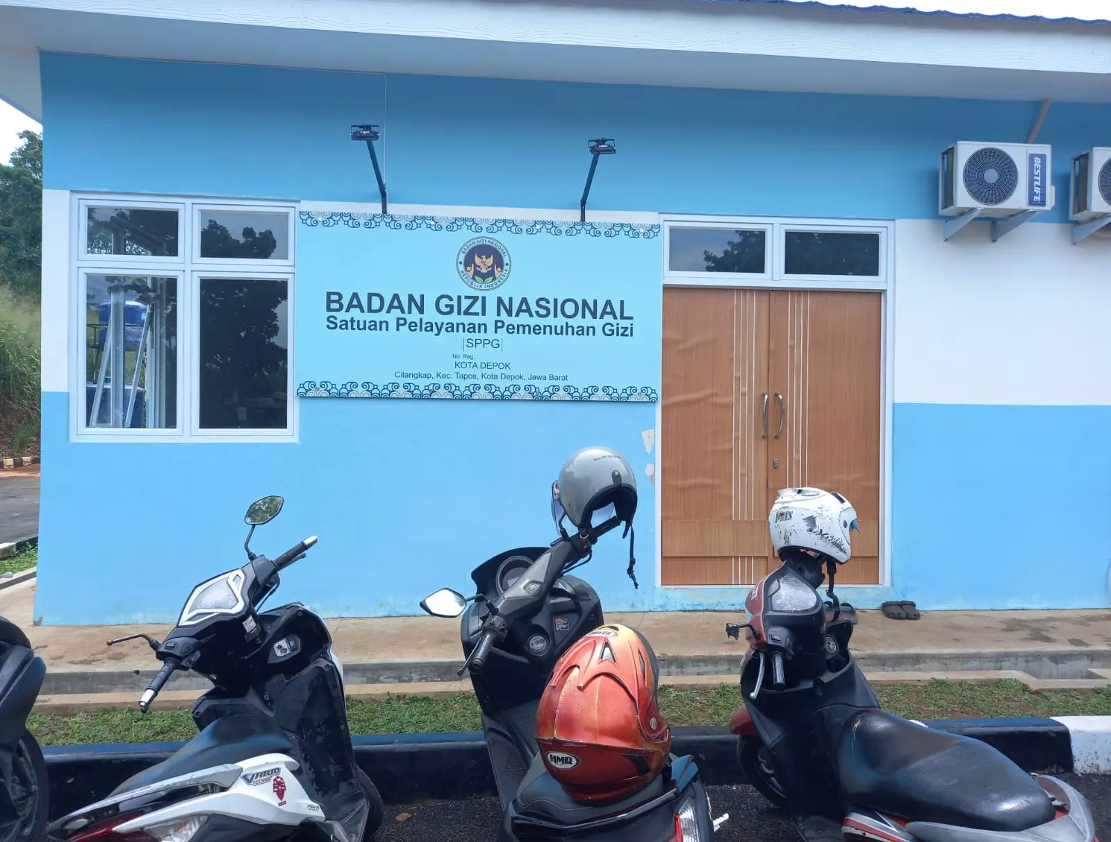 Salah satu dapur MBG atau Satuan Pelayanan Pemenuhan Gizi (SPPG) di Cilangkap, Tapos, Depok, Jawa Barat. Foto: ThePhrase.id/M. Hafid