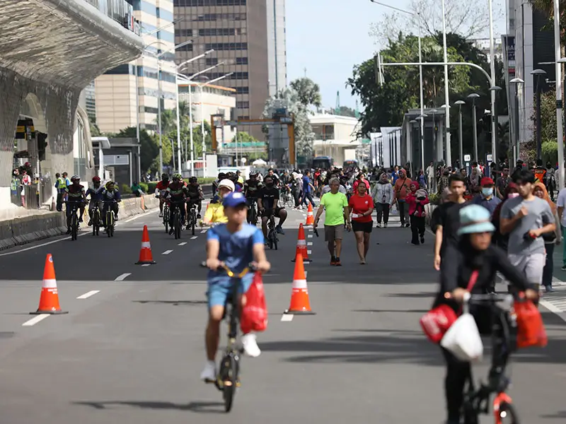 Foto: CFD Sudirman-Thamrin (beritajakarta.id)