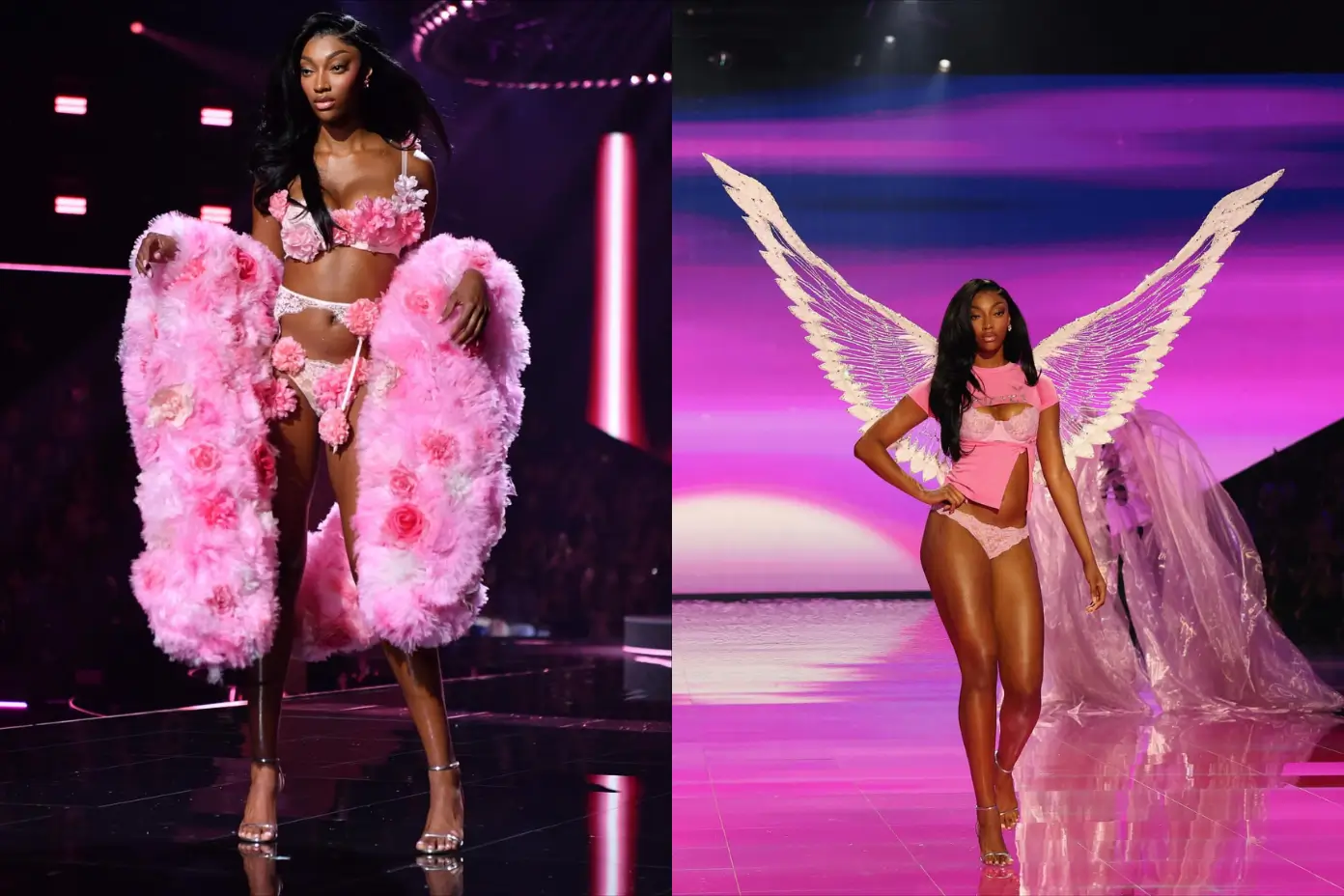 Runway Debut yang Bersejarah  Angel Reese Jadi Atlet Profesional Pertama di Victoria   s Secret Fashion Show 2025