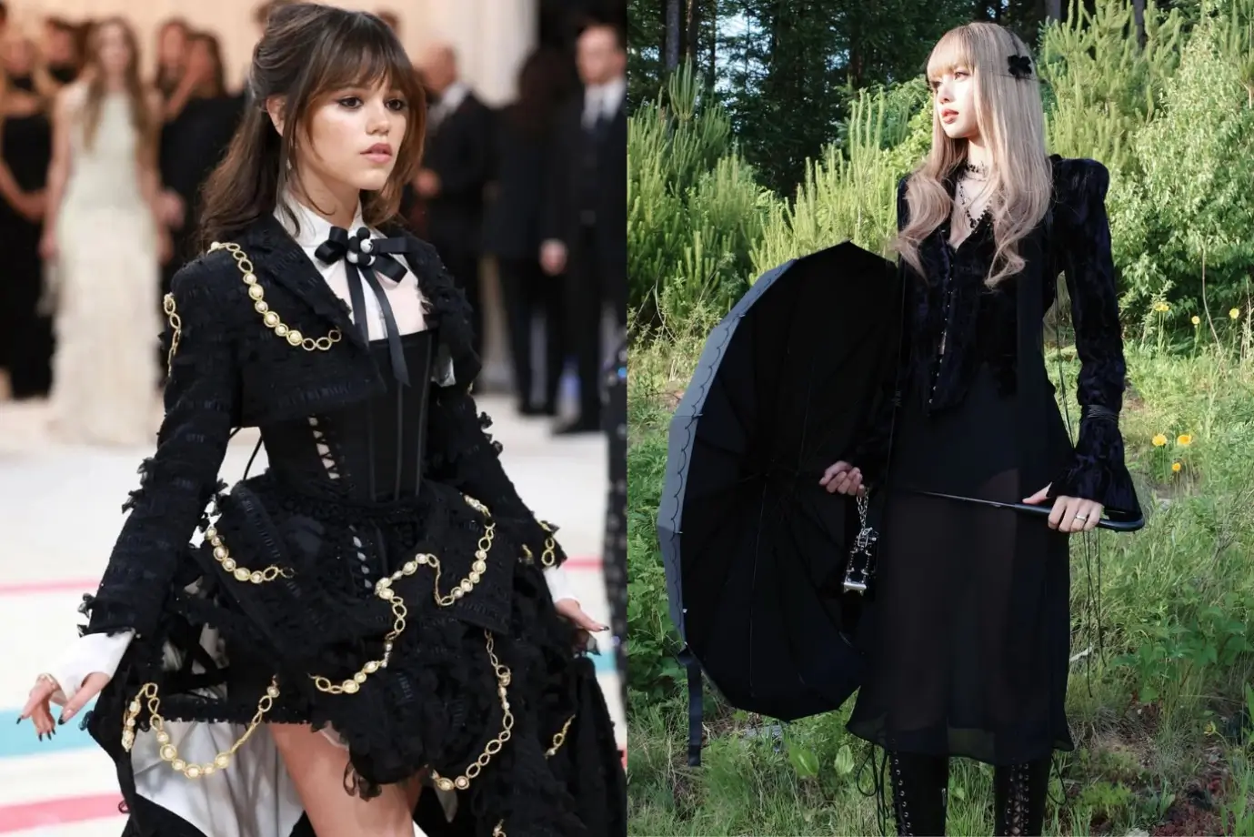 Tren Dark Romance Fashion  Perpaduan Romantisme  Nuansa Gelap  dan Sentuhan Modern yang Edgy