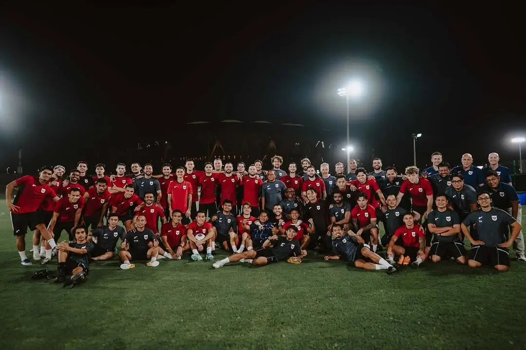 Timnas Indonesia membutuhkan empat tahun lagi untuk lolos ke Piala Dunia 2026. Foto Instagram Rizky Ridho.