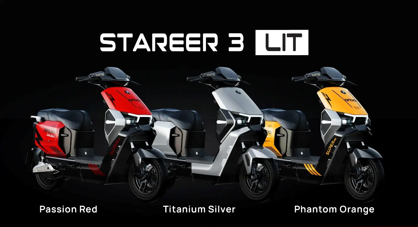 Spesifikasi Ofero Stareer 3 Lit  Sepeda Listrik Futuristik yang Punya Jarak Tempuh 120 Km