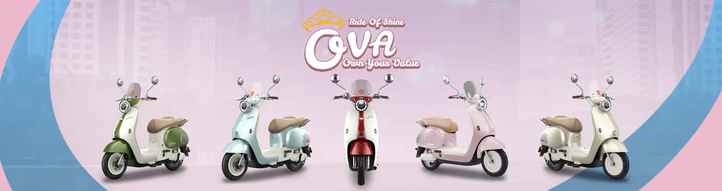Meluncur di RI  Yadea Ova Hadir sebagai Sepeda Listrik Stylish yang Dirancang untuk Perempuan Modern