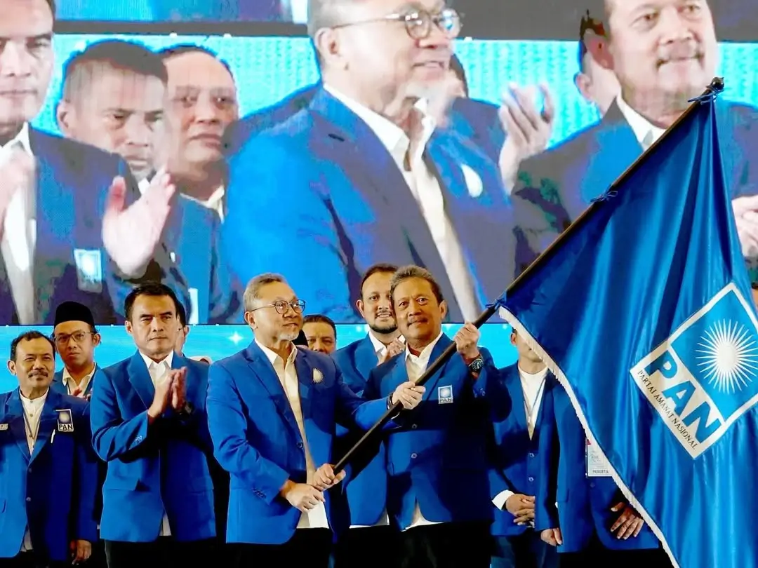 Pelantikan kepengurusan DPW PAN Jateng periode 2024-2029 di Semarang, Jawa Tengah, Senin (13/10/25). (Foto: Instagram/amanatnasional)