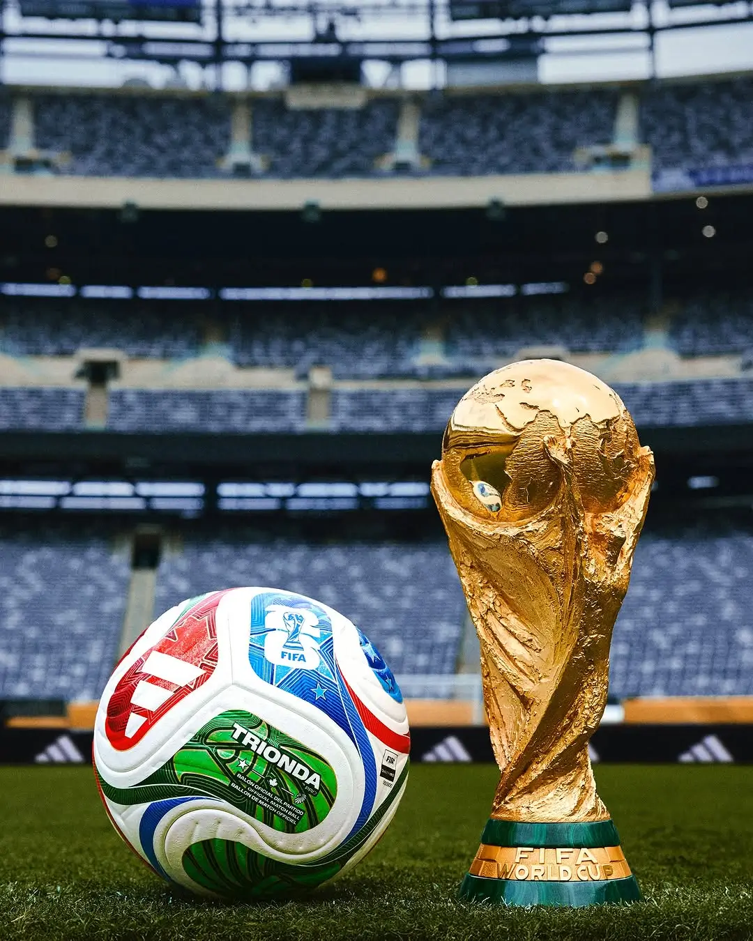 Piala Dunia 2026 akan digelar di Amerika Serikat, Kanada, dan Meksiko. Foto Instagram Piala Dunia.