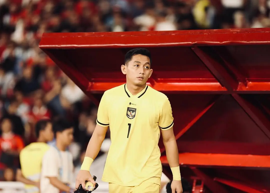 Penjaga gawang Timnas Indonesia, Reza Arya. (Dok. Timnas Indonesia)