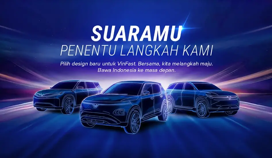 Program voting desain mobil VinFast. (Foto: myvoiceforvinfast.com)