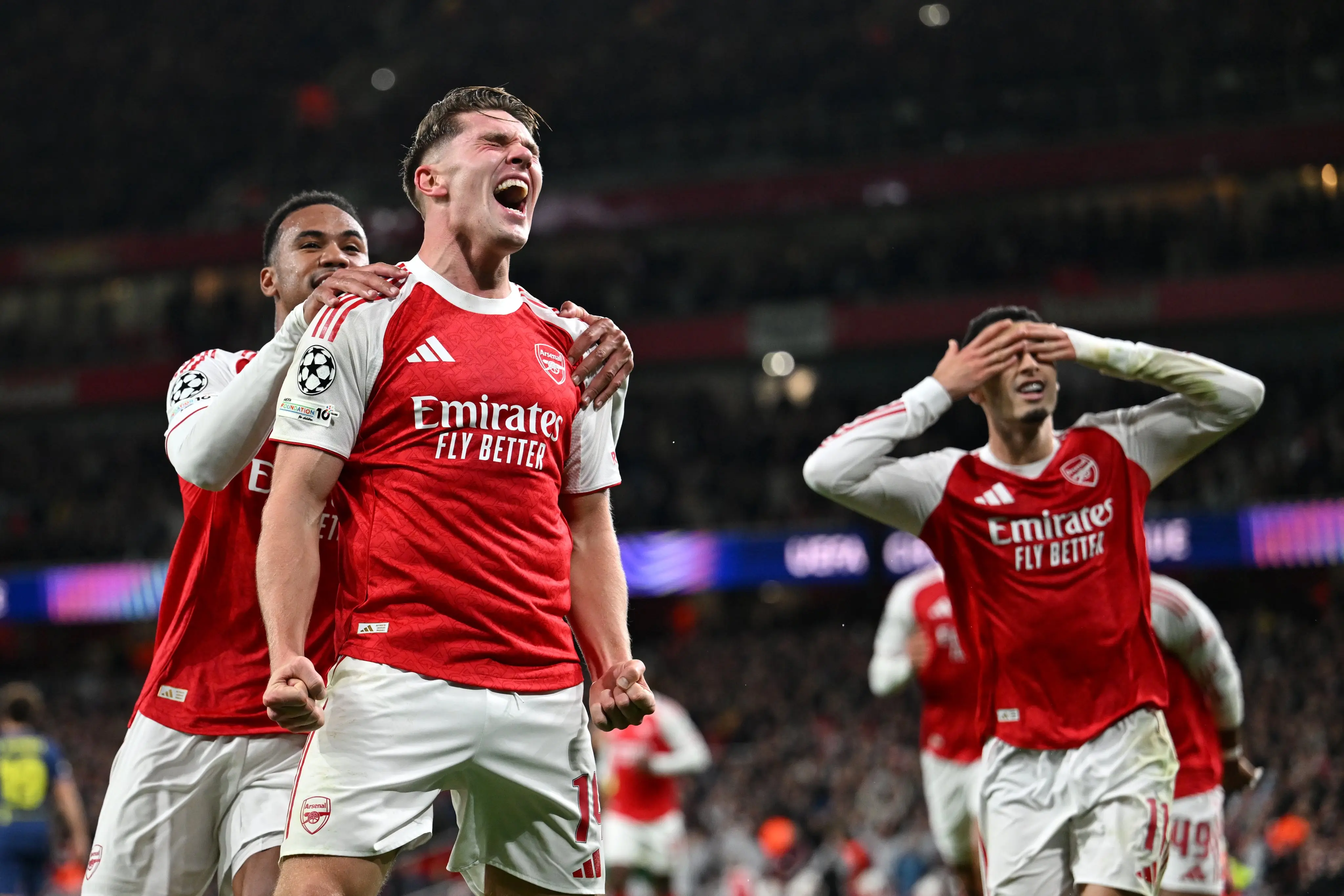 Arsenal menang 4-0 atas Atletico Madrid. Foto X Arsenal.