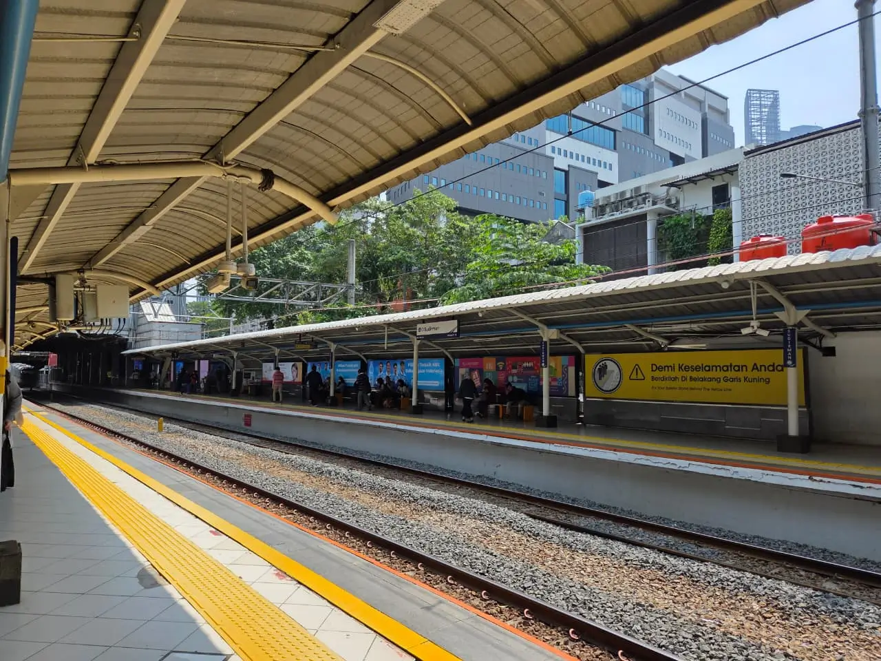 Stasiun Sudirman. (Foto: dok. ThePhrase.id)
