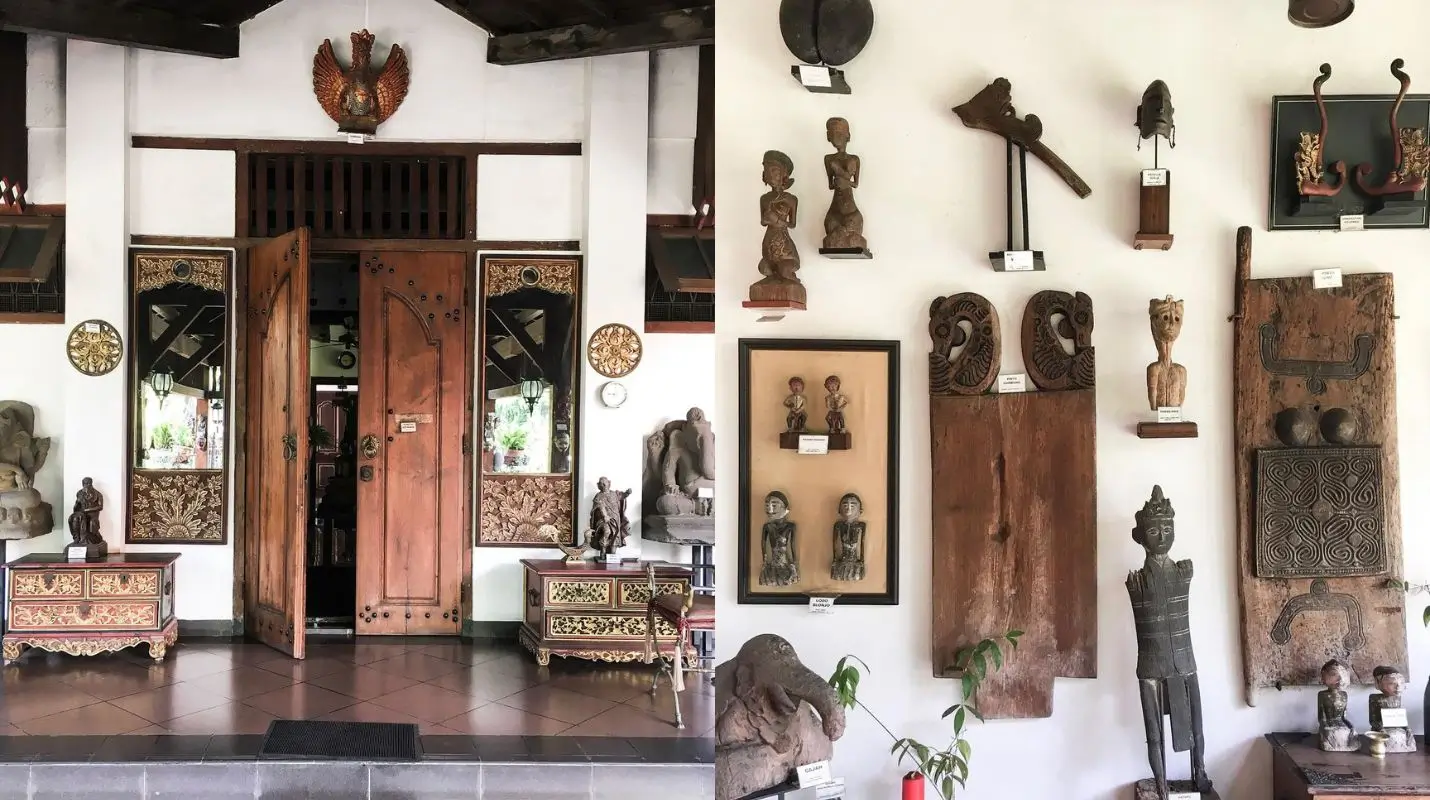 Koleksi unik di Museum di Tengah Kebun. (Foto: jakarta-tourism.go.id)