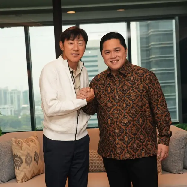 Foto: Instagram Shin Tae-yong