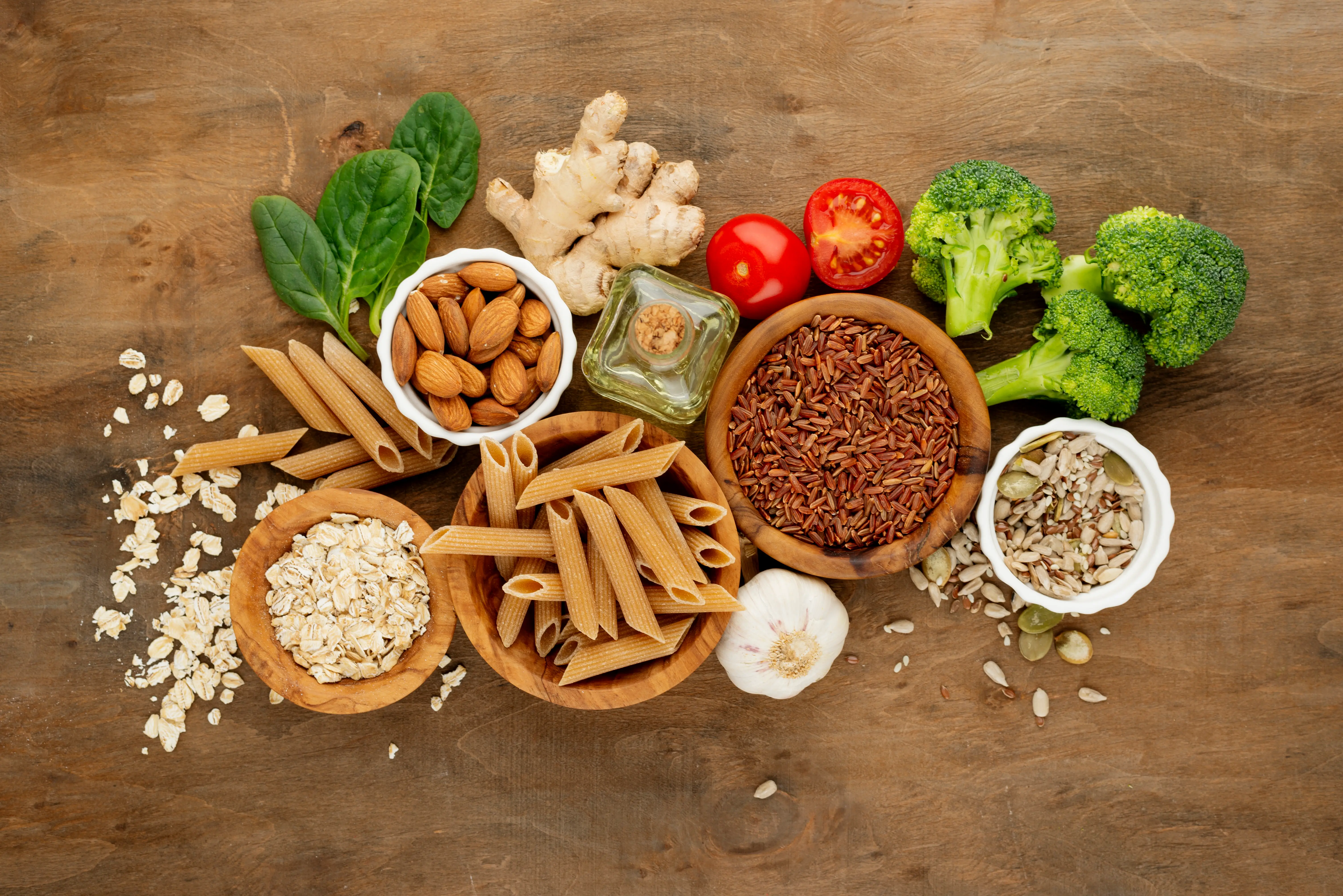 Ilustrasi makanan kaya akan serat. (Foto: Freepik.com)