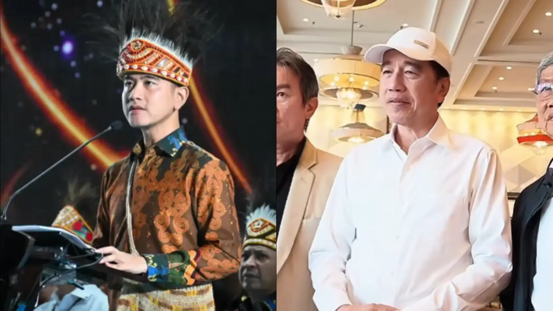 Wakil Presiden RI, Gibran Rakabuming Raka (kiri) dan Presiden ke-7 RI, Joko Widodo (kanan). (Foto: wapresri.go.id & Instagram/Jokowi)