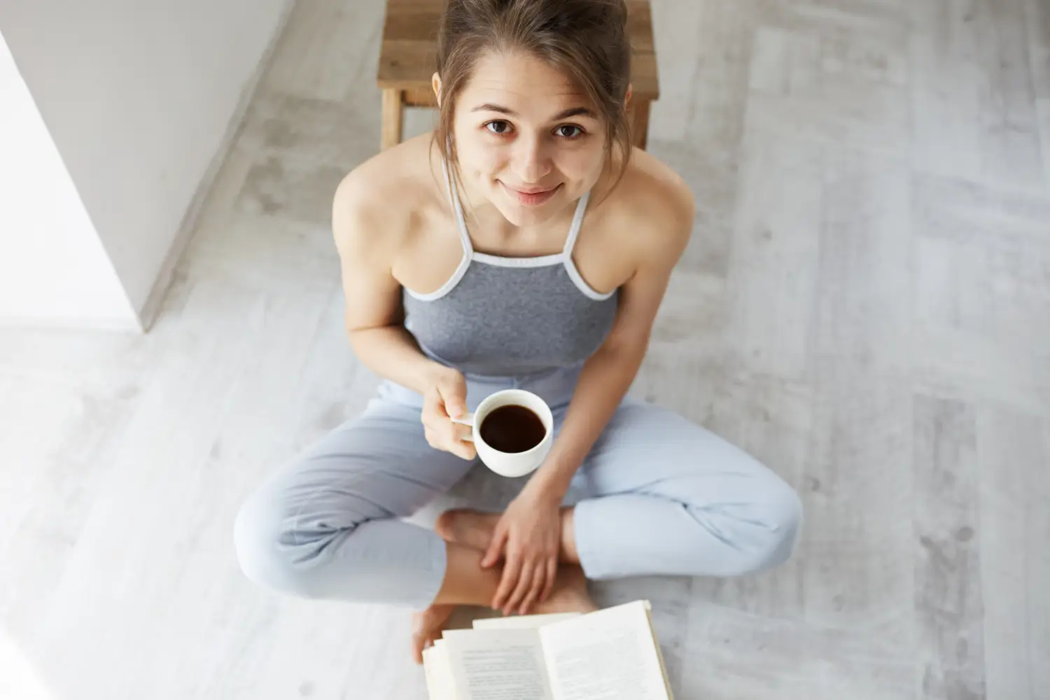 Ilustrasi diet menggunankan kopi (Foto: magnific.com)