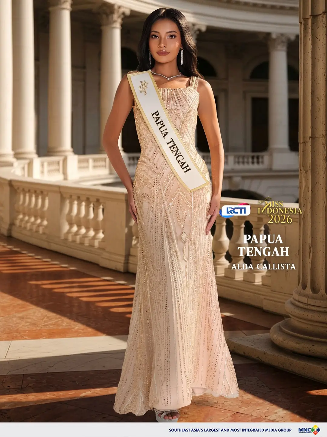 Profil Alda Callista  Perempuan Papua Tengah yang Ukir Sejarah di Miss Indonesia 2026