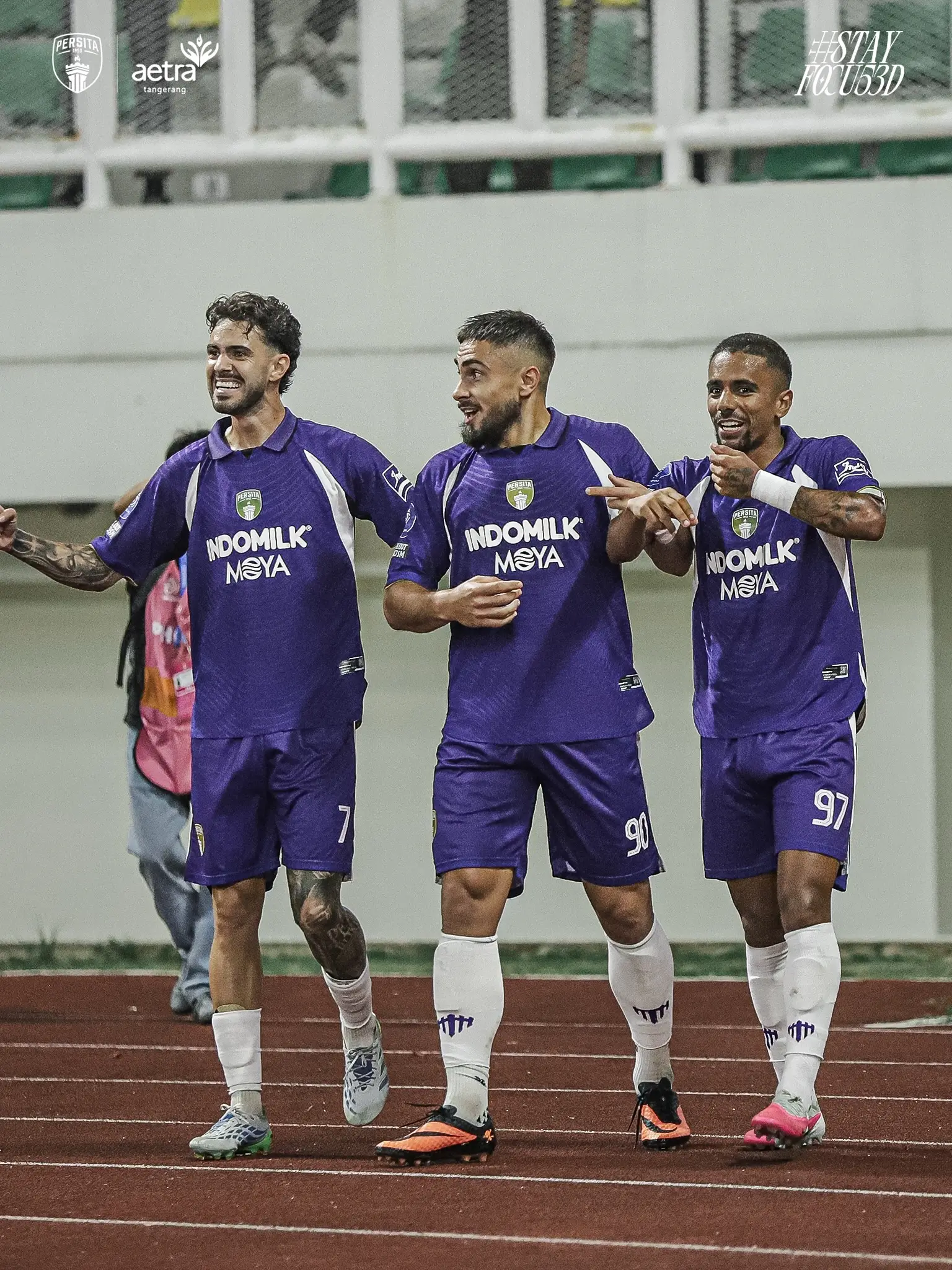 Persita Tangerang memberikan kekalahan perdana bagi Persija Jakarta. Foto Instagram Persita Tangerang.