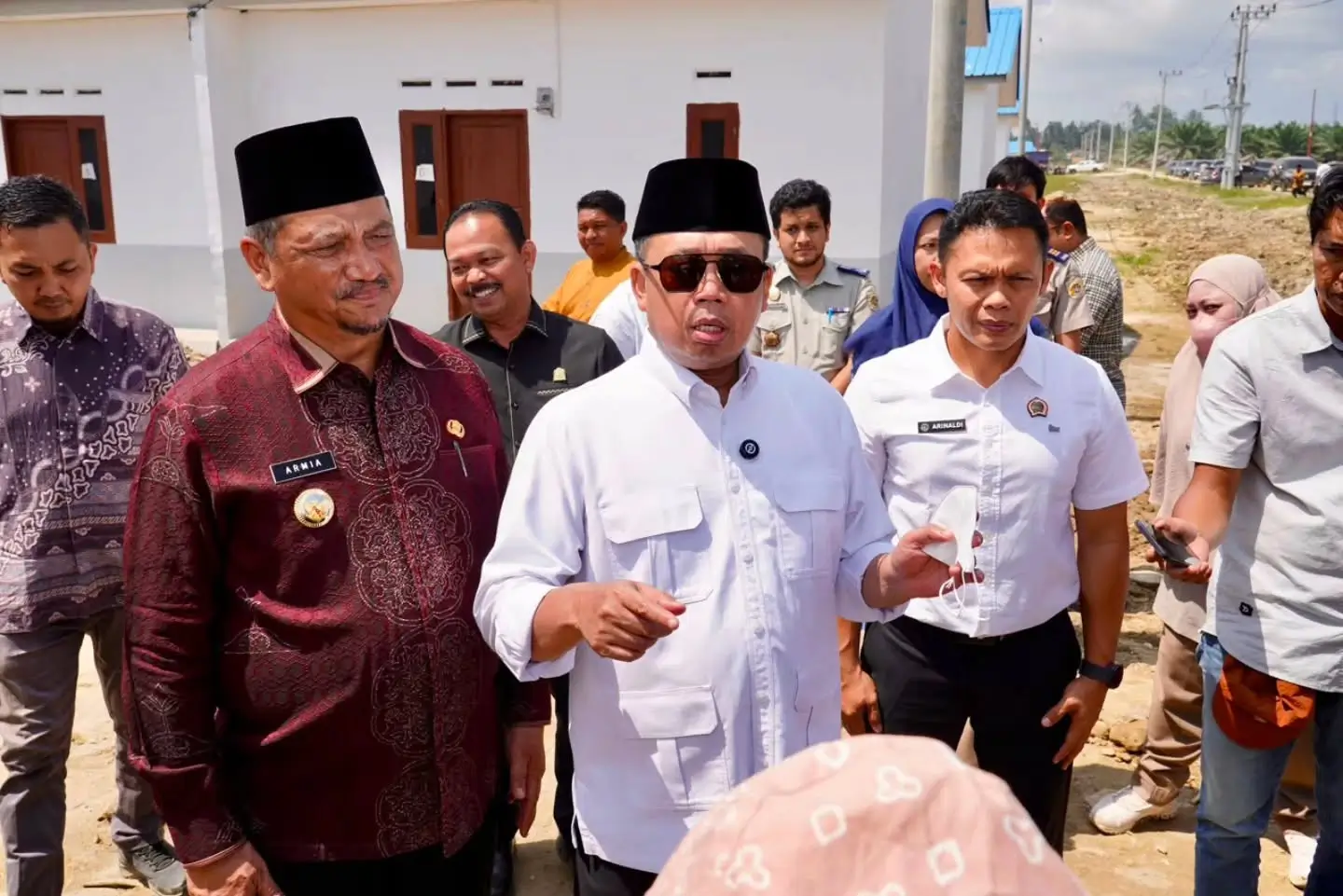 Menteri ATR/BPN, Nusron Wahid (tengah). (Foto: Instagram/nusronwahid)