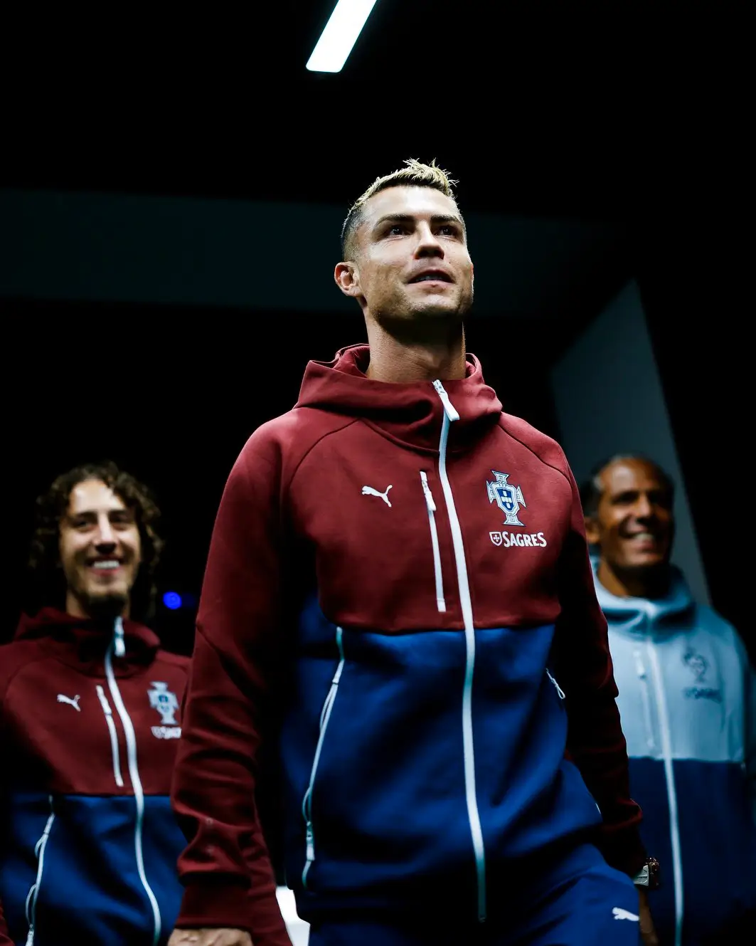 Cristiano Ronaldo meninggalkan pemusatan latihan Timnas Portugal di Denmark secara mendadak. Foto X Cristiano Ronaldo.
