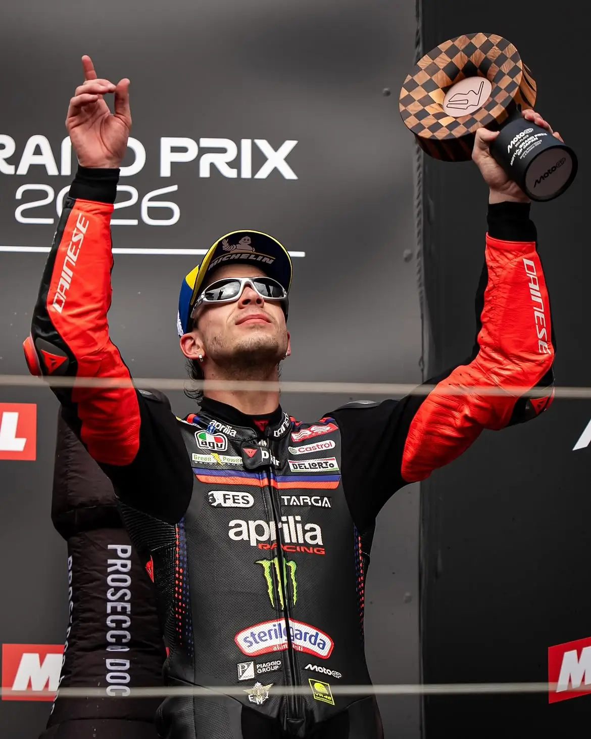 Marco Bezzecchi memenangkan MotoGP Mandalika 2026. Foto Instagram Marco Bezzecchi.