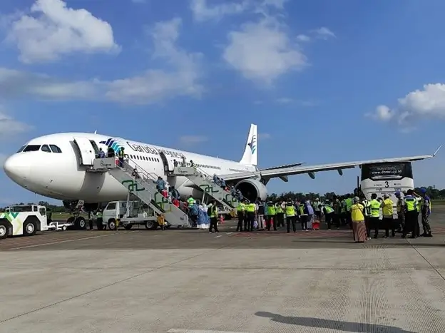 Garuda Indonesia merupakan salah satu maskapai nasional yang akan mengangkut calon jemaah haji menuju tanah suci Mekkah dan Madinah. (Foto: Garuda Indonesia)