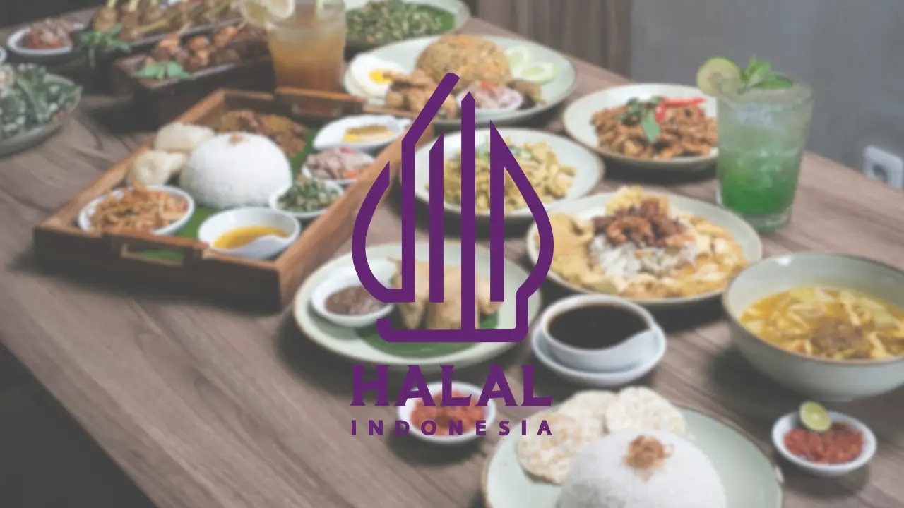 Ilustrasi kuliner halal (Foto: Canva Pro & halal.go.id)